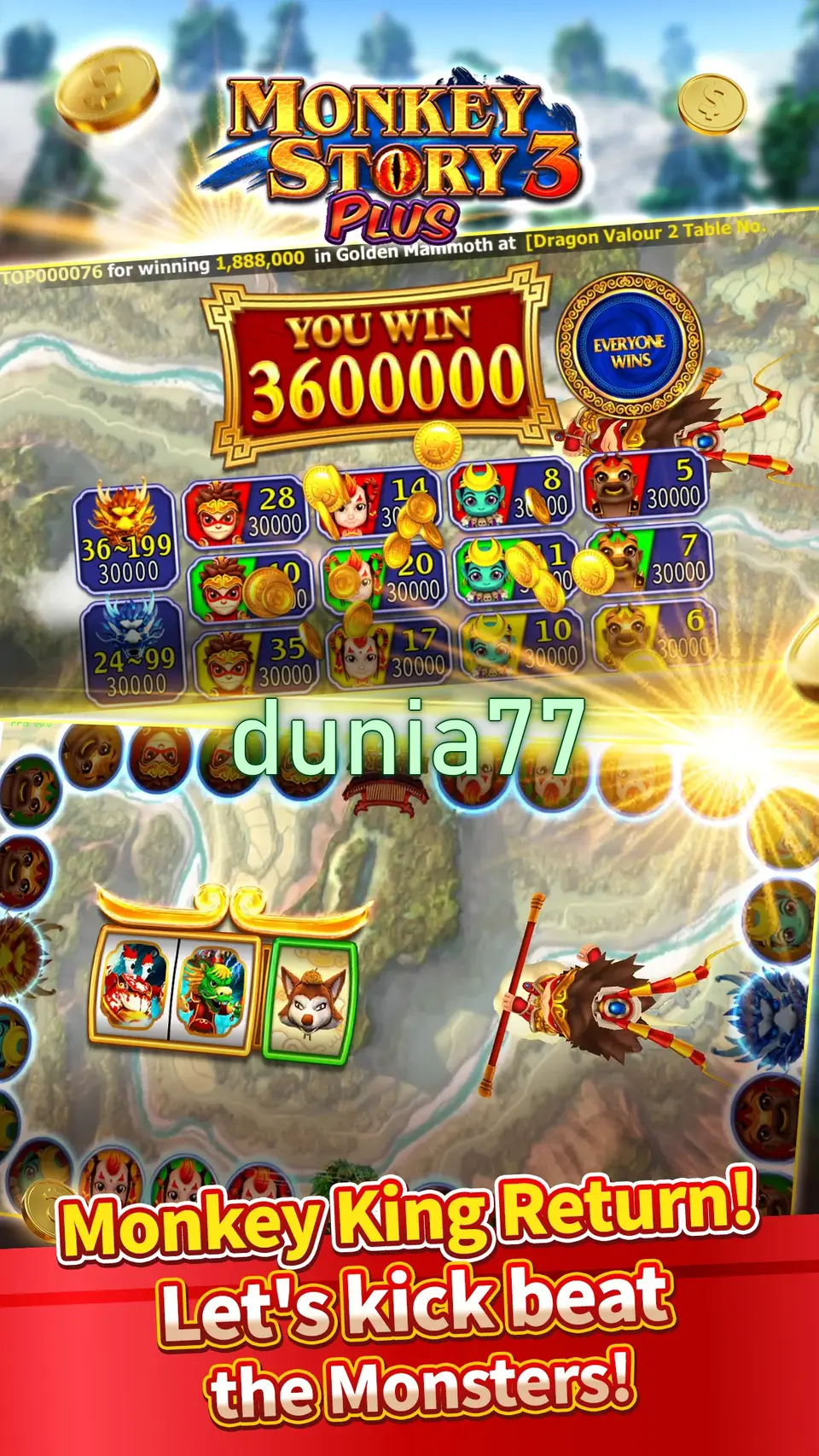 dunia77 Tangkapan Layar - APK Resmi